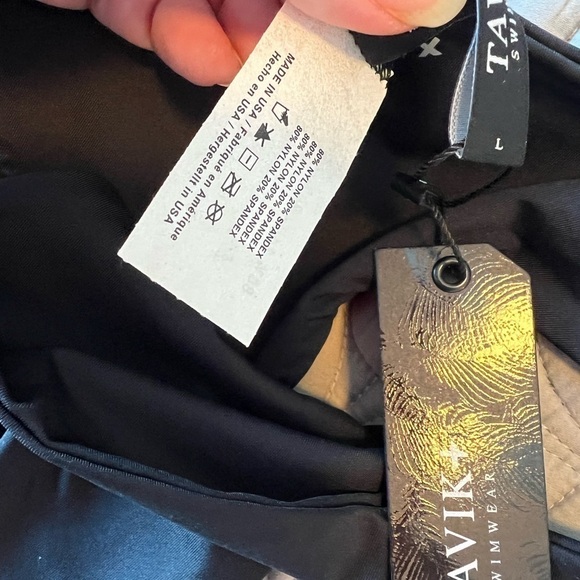 Tavik Bebe Mini Bikini Bottom in Black NWT - Picture 12 of 15